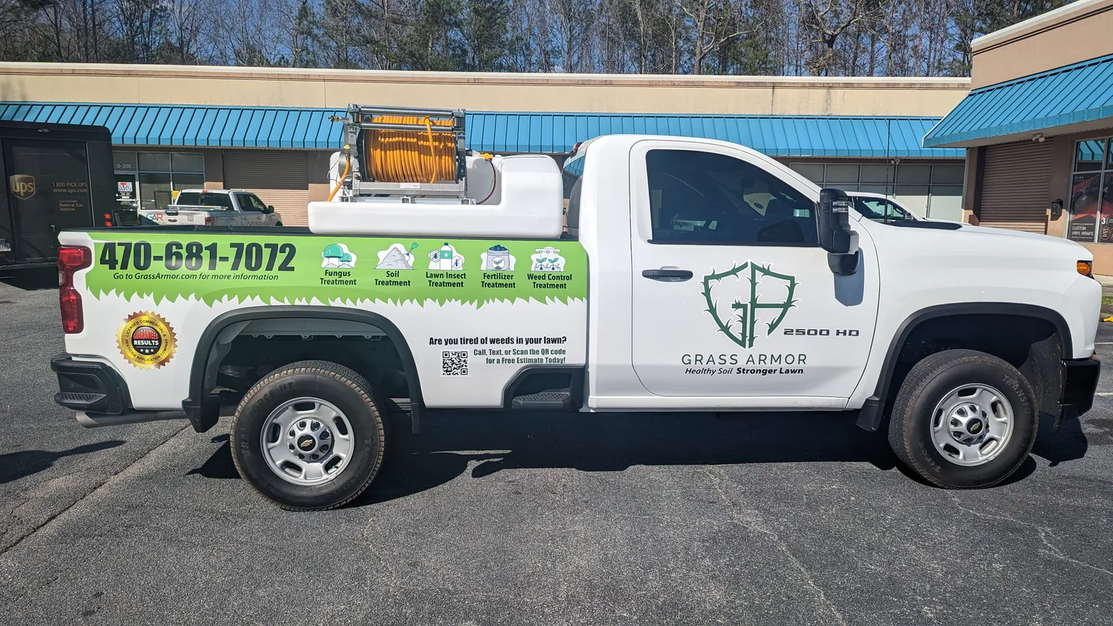The Grass Armor truck